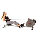 Sunny Health & Fitness Sunny Health & Fitness SF-RW5856 Magnetic Rowing Machine Rower; 11 lbs Flywheel & LCD Monitor with Tablet Holder SF-RW5856